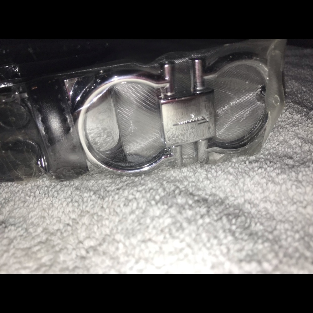 Salvatore Ferragamo Black Mens Belt